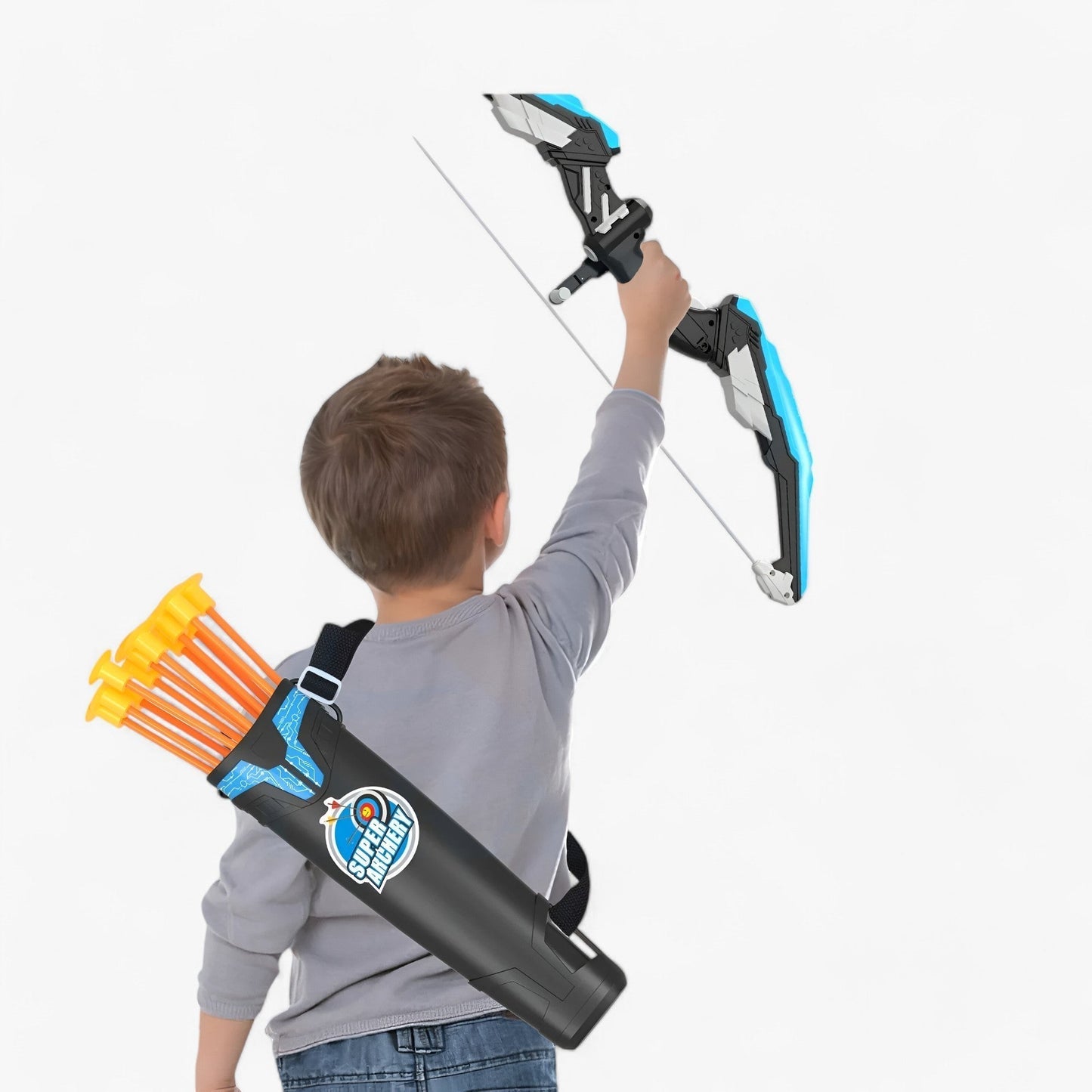 Kids Outdoor Archery Bow Set Target Practice Adventure Toy