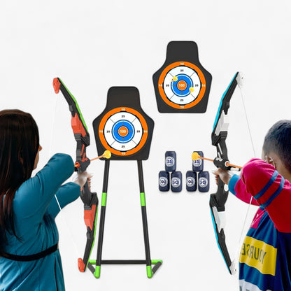 Kids Outdoor Archery Bow Set Target Practice Adventure Toy