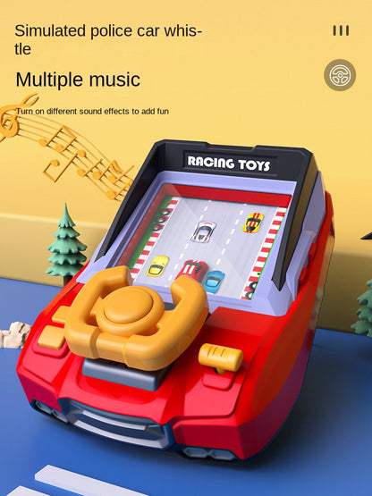 Kids Steering Wheel Racing Toy Interactive Driving Game Toy