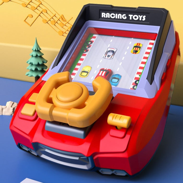 Kids Steering Wheel Racing Toy Interactive Driving Game Toy