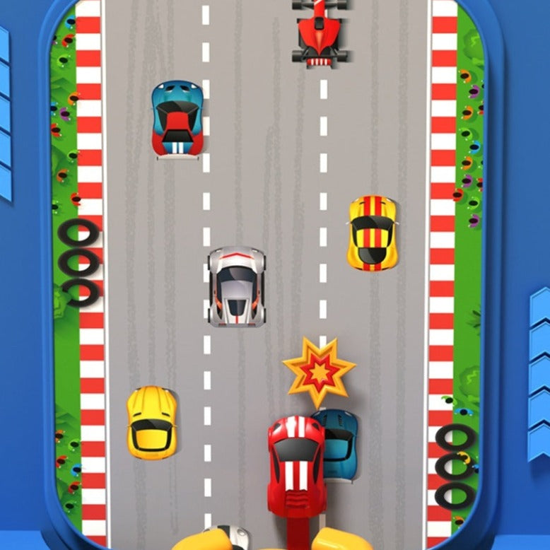 Kids Steering Wheel Racing Toy Interactive Driving Game Toy