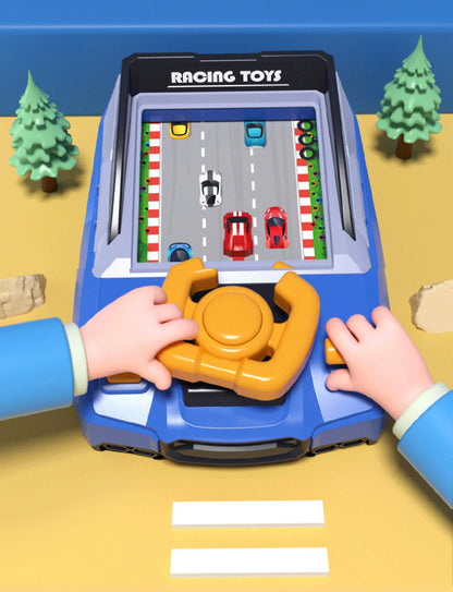 Kids Steering Wheel Racing Toy Interactive Driving Game Toy