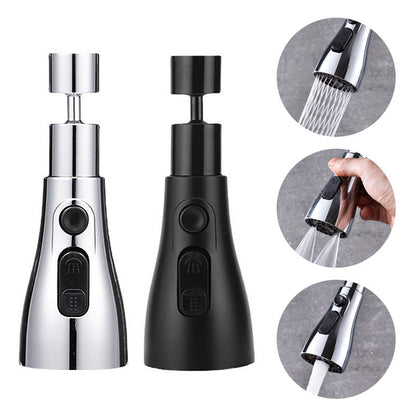 Kitchen Faucet Aerator Swivel 360 Degree Water Saver Spray Attachment with Splash Filter