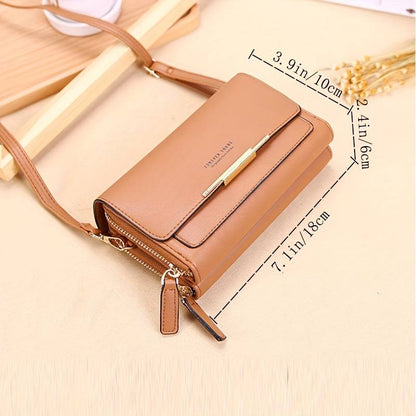 Leather Crossbody Bag Everyday Occasions Elegant Practical