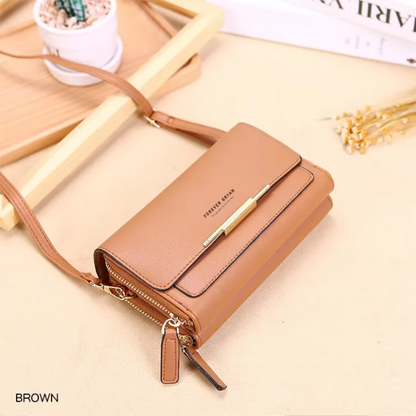 Leather Crossbody Bag Everyday Occasions Elegant Practical