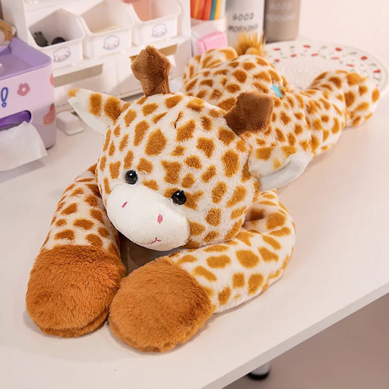Long Arm Plush Animal Toy Soft Cuddle Pillow for Comfort Relaxation and Home Decor