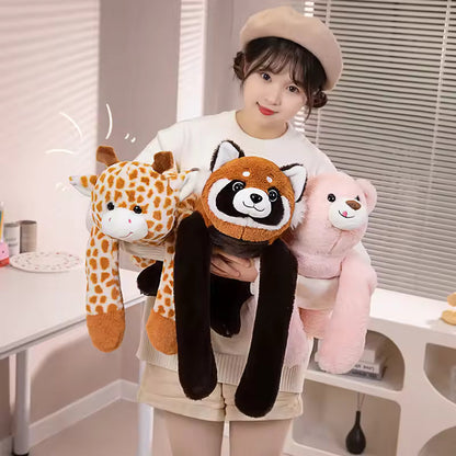 Long Arm Plush Animal Toy Soft Cuddle Pillow for Comfort Relaxation and Home Decor