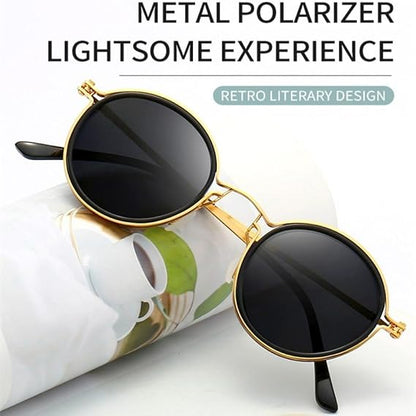 Luxury Polarized Metal Sunglasses for Women