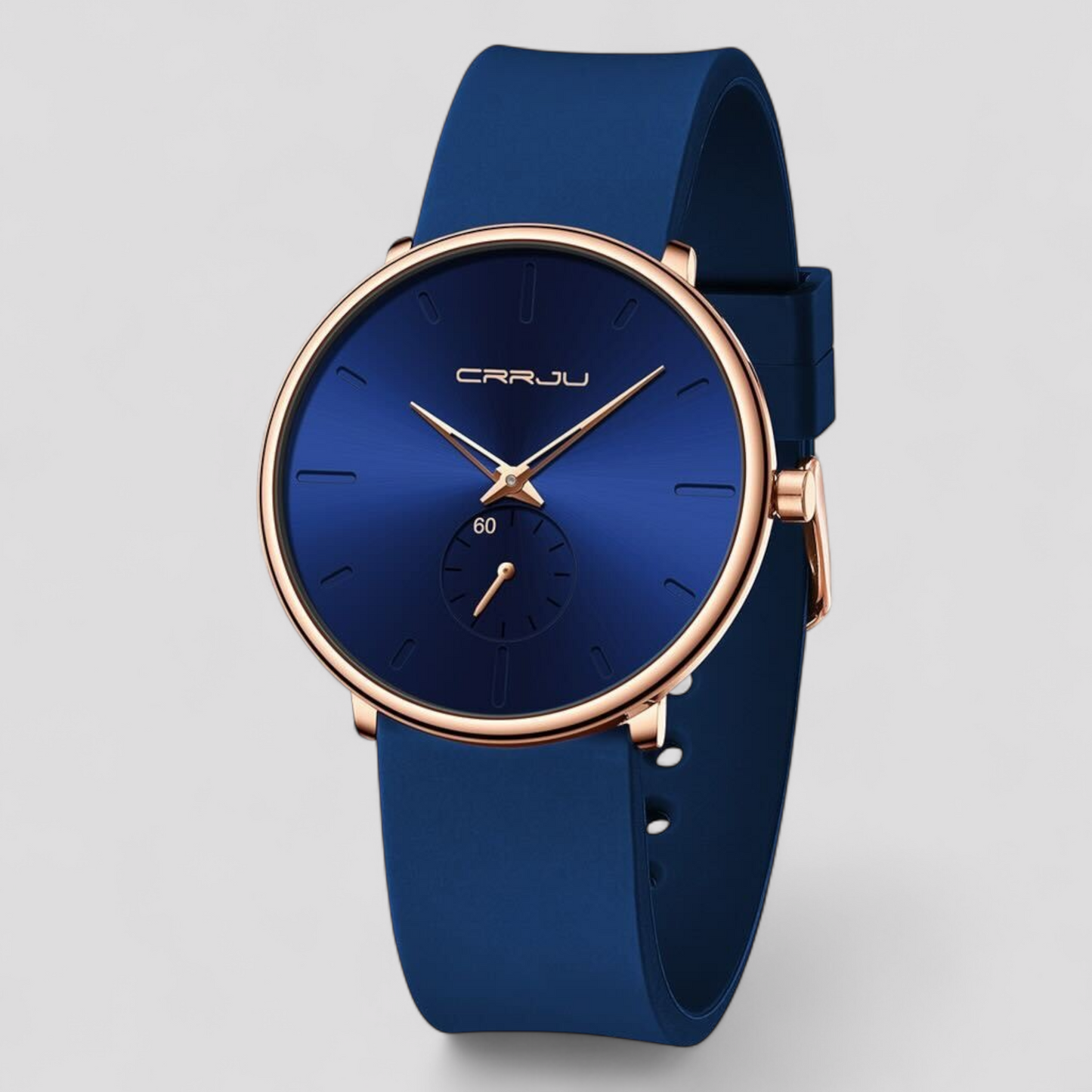 Luxury Quartz Watch with Waterproof Mesh Strap