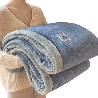 Luxury Velvet Throw Blanket Soft Plush Polyester Sofa Bed Cover