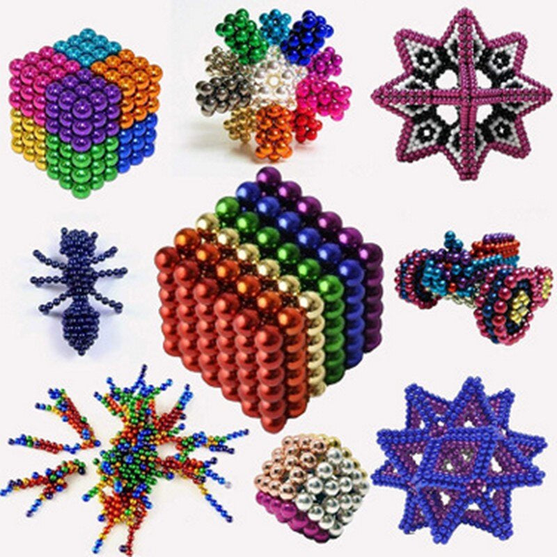 Magnetic Balls Building Set Creative Fidget Construction Toy