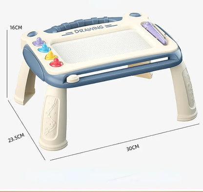 Magnetic Drawing Board Reusable Kids Sketch Learning Tablet