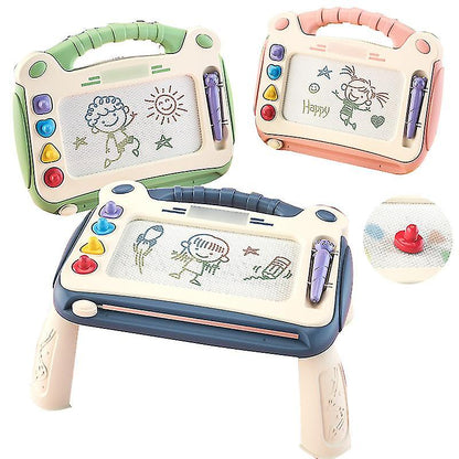 Magnetic Drawing Board Reusable Kids Sketch Learning Tablet