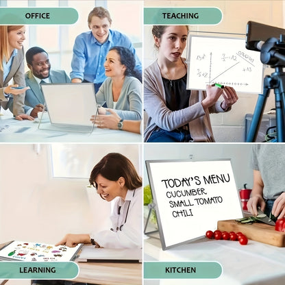 Magnetic Whiteboard Double Sided Portable Desk Board With Stand