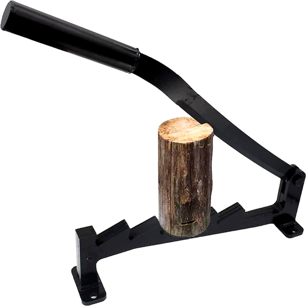 Manual Log Splitter Wall Mounted Lever Firewood Cutter Tool