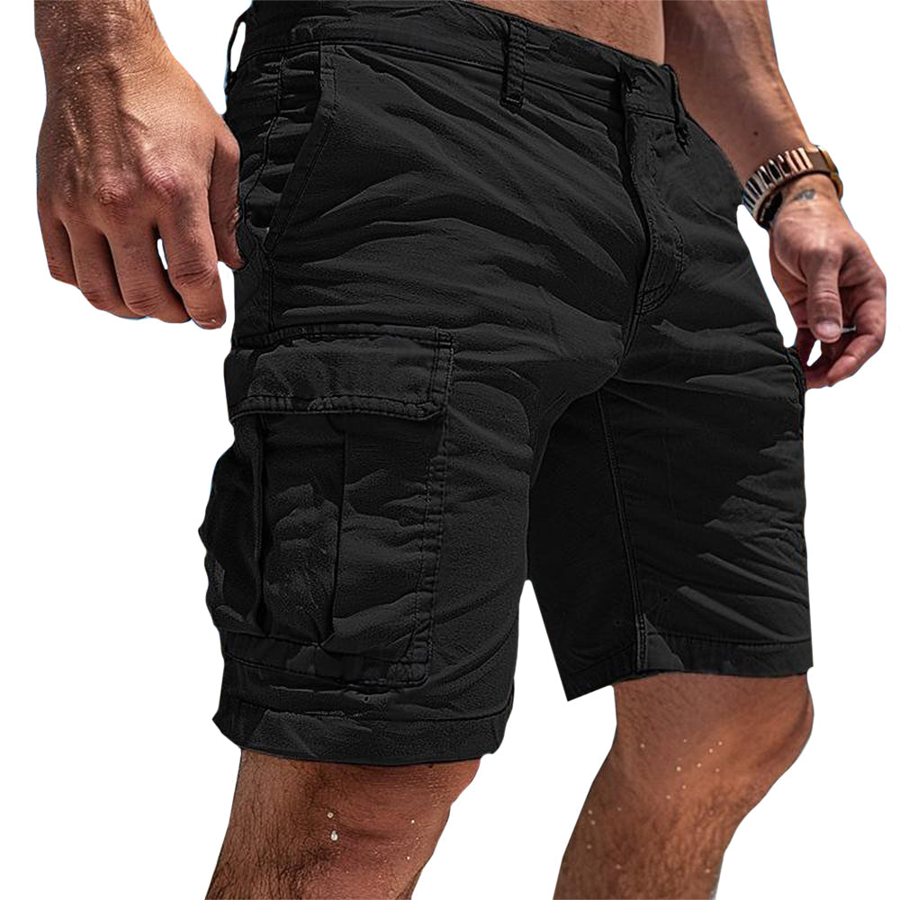 Mens Cargo Shorts Casual Outdoor Summer Utility Shorts