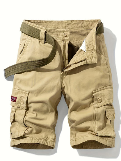 Mens Cargo Shorts Multi Pocket Casual Summer Fit
