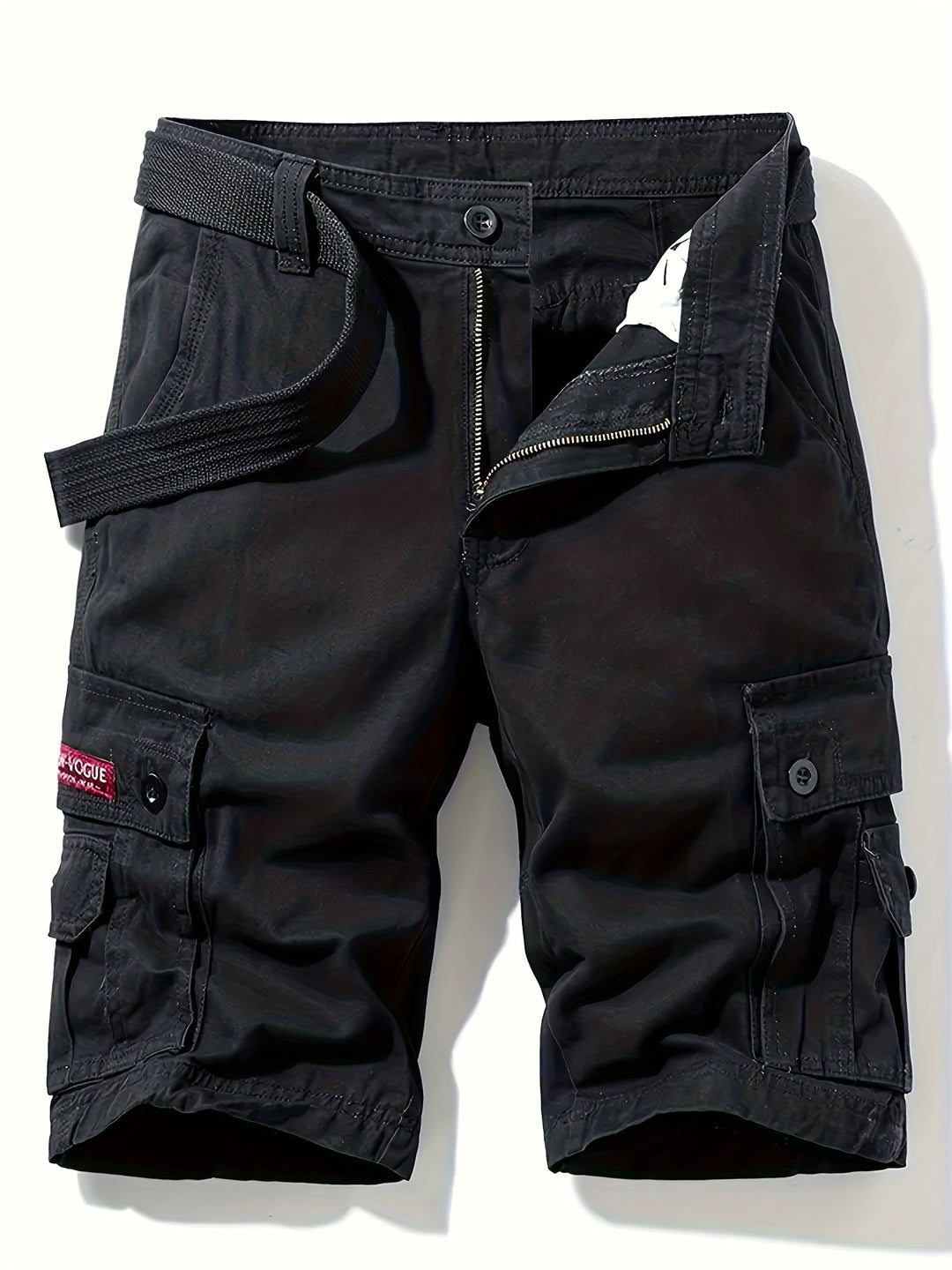 Mens Cargo Shorts Multi Pocket Casual Summer Fit
