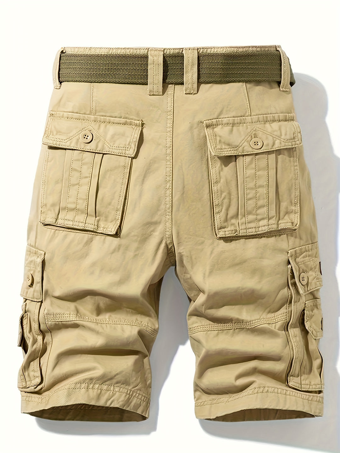 Mens Cargo Shorts Multi Pocket Casual Summer Fit