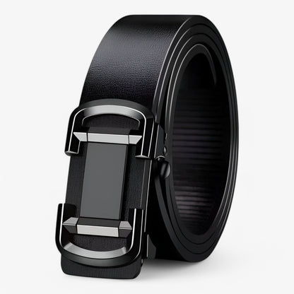 Mens Classic Leather Belt Formal Casual Durable Waist Strap