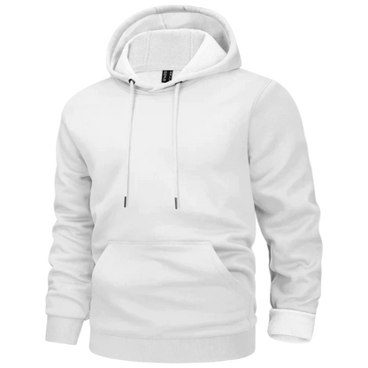 Men's Fleece Lined Hoodie Warm Casual Pullover Jacket