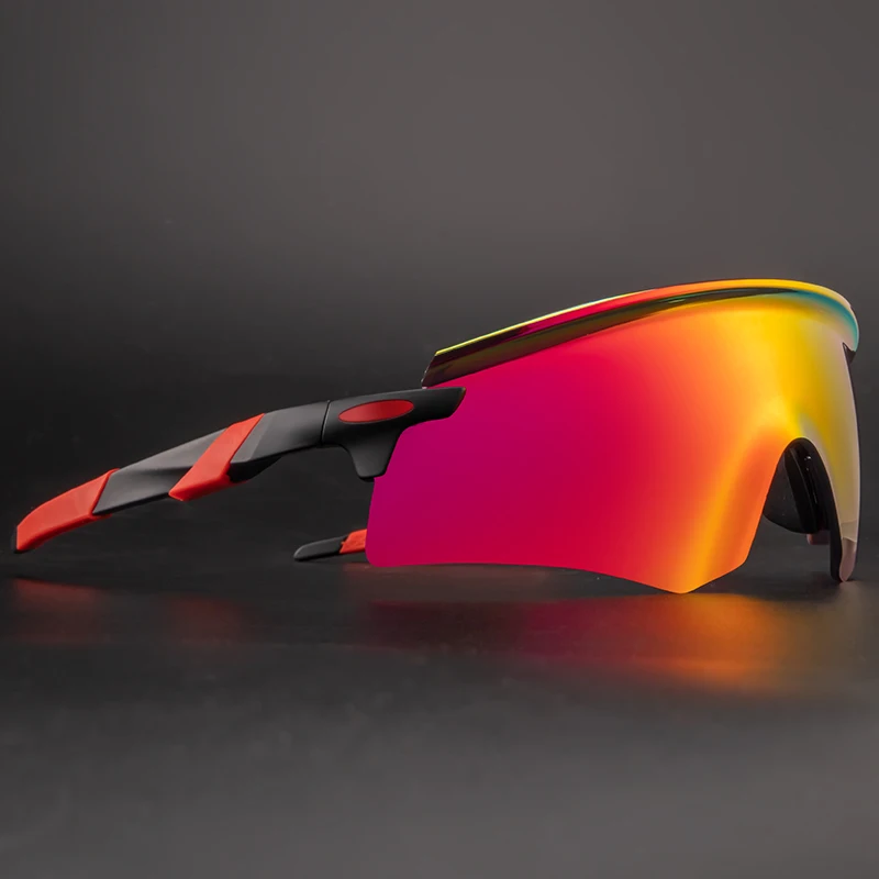 Mens Polarized Sports Sunglasses Lightweight Adjustable Outdoor Eyewear