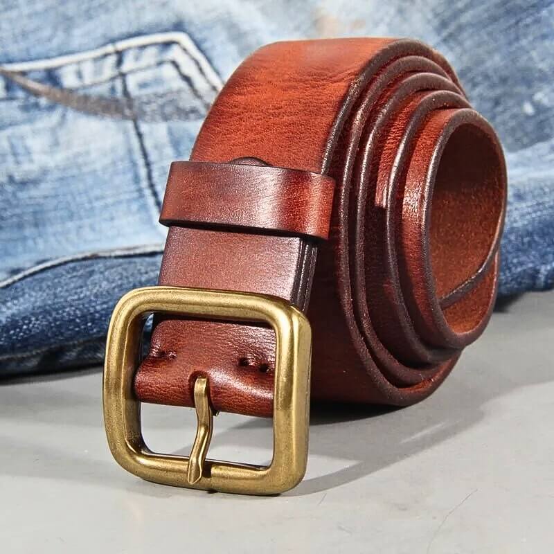 Men's Premium Leather Belt Classic Elegant Design