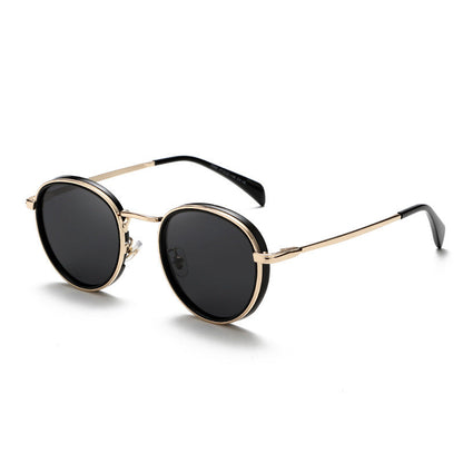 Mens Round Sunglasses Classic UV Protection Casual Eyewear