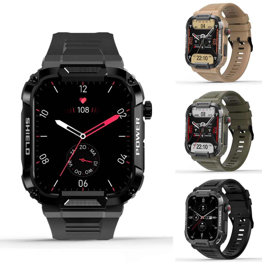 Mens Smartwatch Fitness Tracker Bluetooth Sports Watch Waterproof