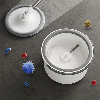 Microfiber Spin Mop Self Wringing Floor Cleaning System