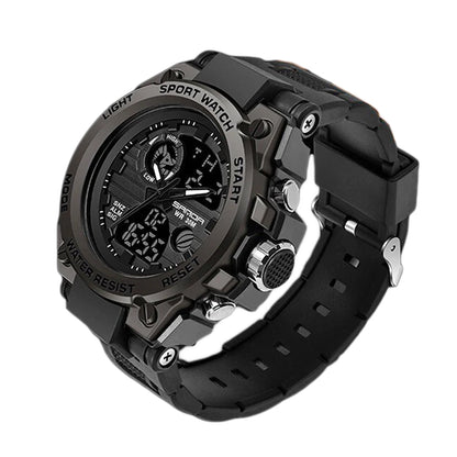 Military Sports Watch Waterproof Analog Digital Wristwatch