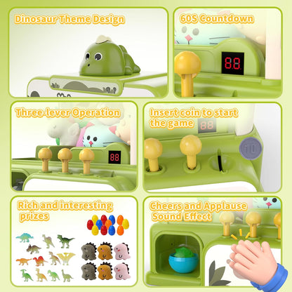 Mini Claw Machine Arcade Toy Interactive Prize Catcher