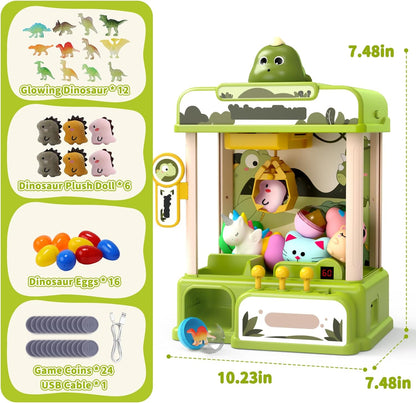 Mini Claw Machine Arcade Toy Interactive Prize Catcher