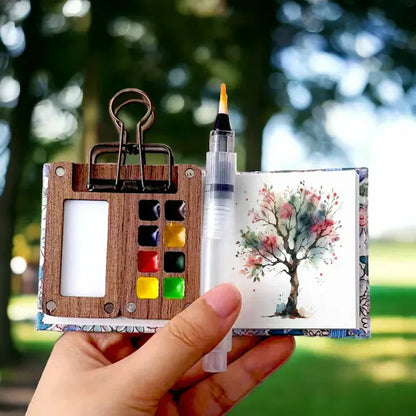 Mini Painting Set Portable Art Kit Creative Travel Supplies