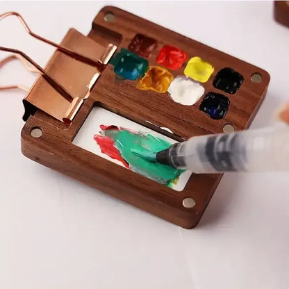 Mini Painting Set Portable Art Kit Creative Travel Supplies