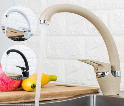 Modern Kitchen Faucet Flexible Spout Stainless Steel Sink Mixer Tap