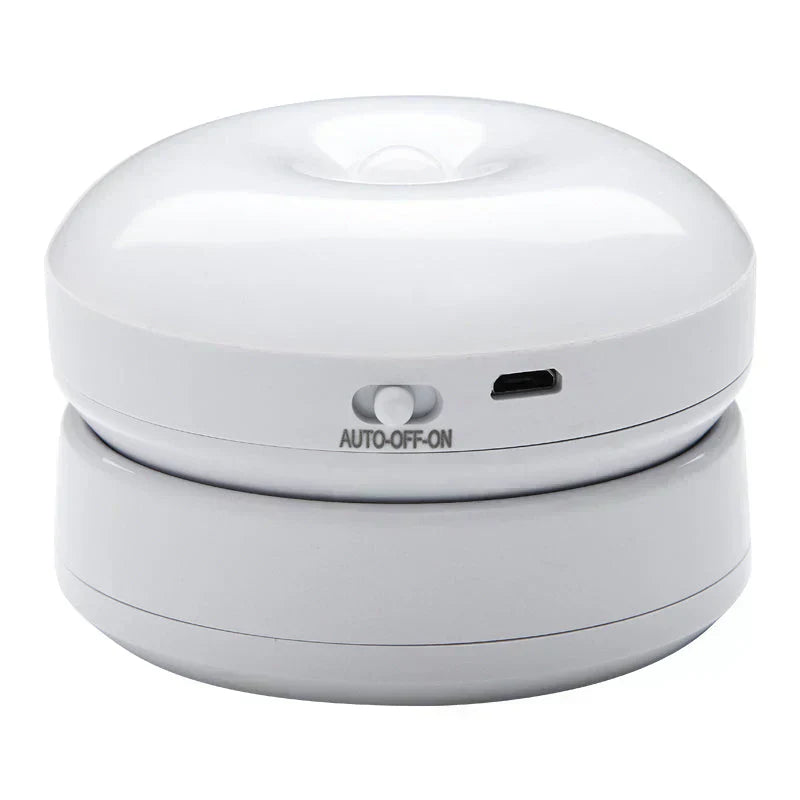 Motion Sensor Night Light Wireless LED Auto On Off Night Lamp USB Rechargeable