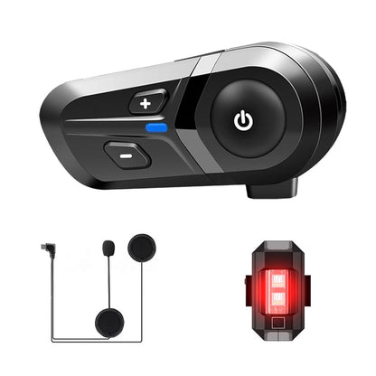 Motorcycle Helmet Bluetooth Headset Noise Cancelling Audio System
