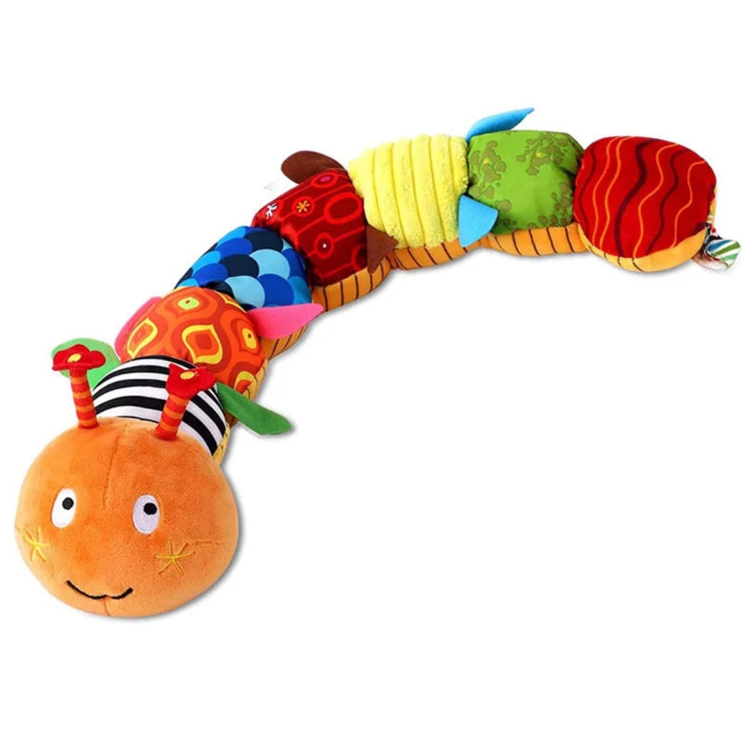 Musical Plush Caterpillar Toy Baby Sensory Soft Interactive Toy