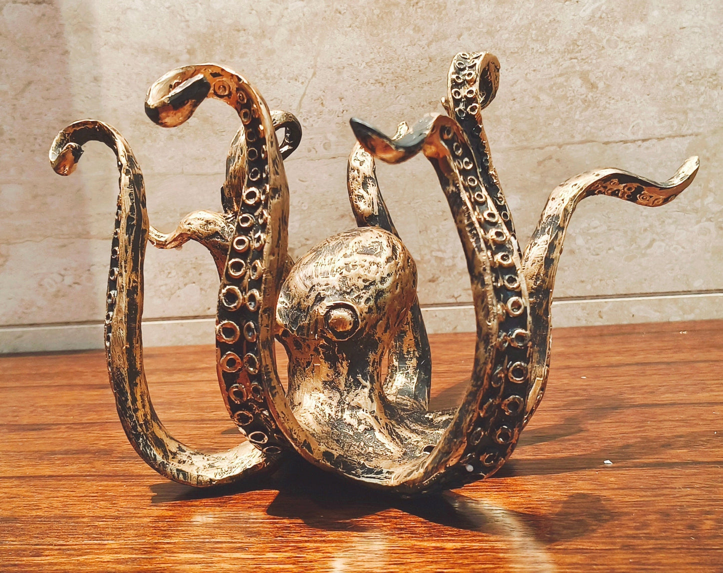 Octopus Mug Holder Resin Coffee Cup Rack Nautical Kitchen Decor Display Stand