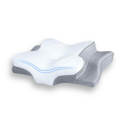 Orthopedic Memory Foam Neck Support Pillow Adjustable Sleep Cushion