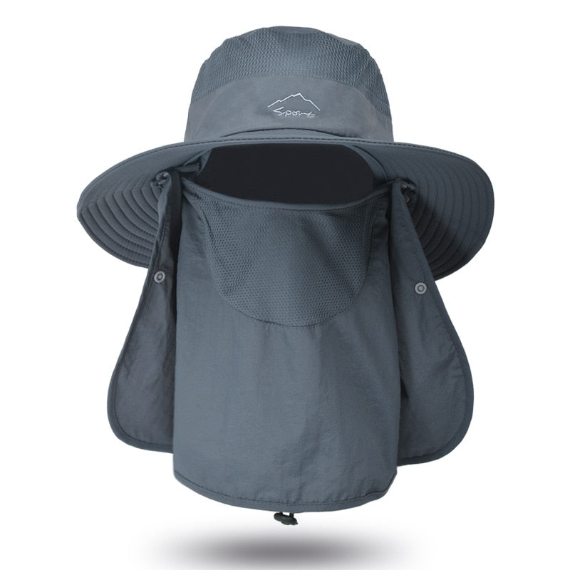Outdoor Fishing Hat UV Protection Waterproof Adventure Cap