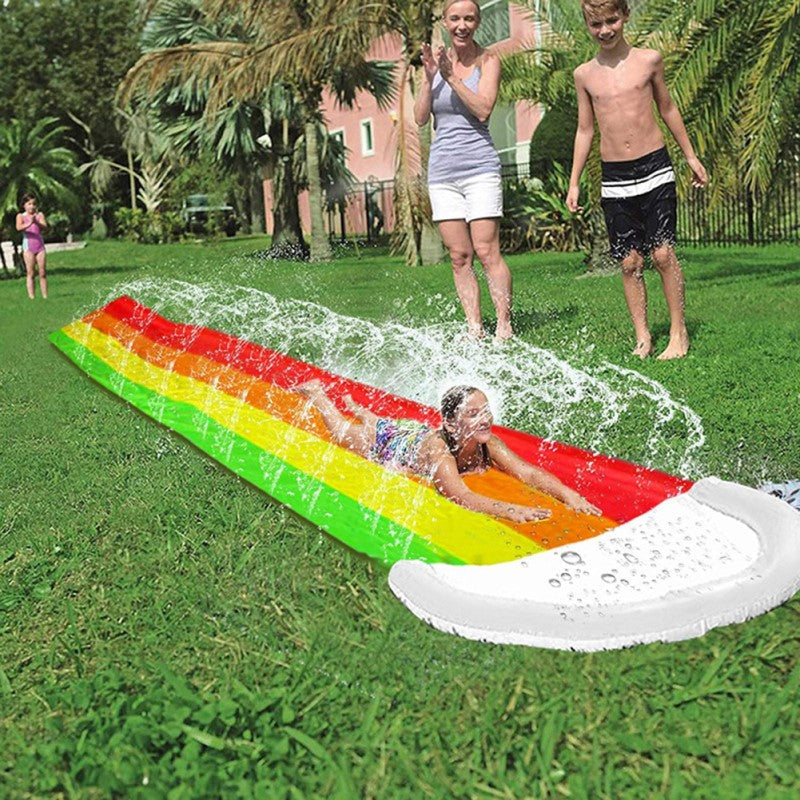 Outdoor Kids Water Slide Inflatable Pool Toy – Summer Fun Backyard Play