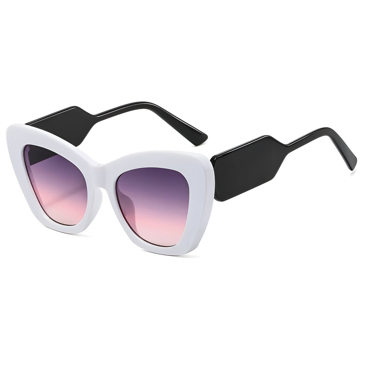 Oversized Cat Eye Sunglasses Womens UV400 Fashion Eyewear