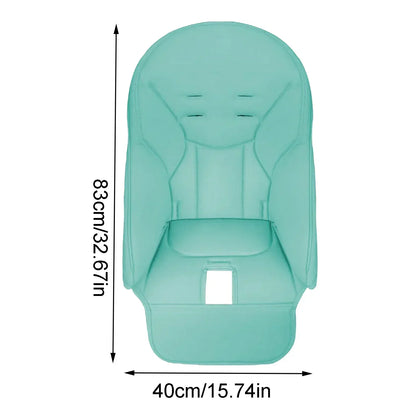 PU Leather High Chair Seat Cover Soft Baby Cushion Pad