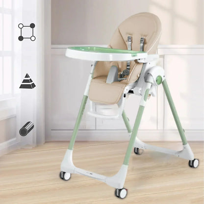 PU Leather High Chair Seat Cover Soft Baby Cushion Pad