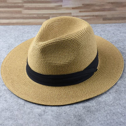 Panama Straw Hat Toquilla Summer Lightweight Breathable Sun Hat