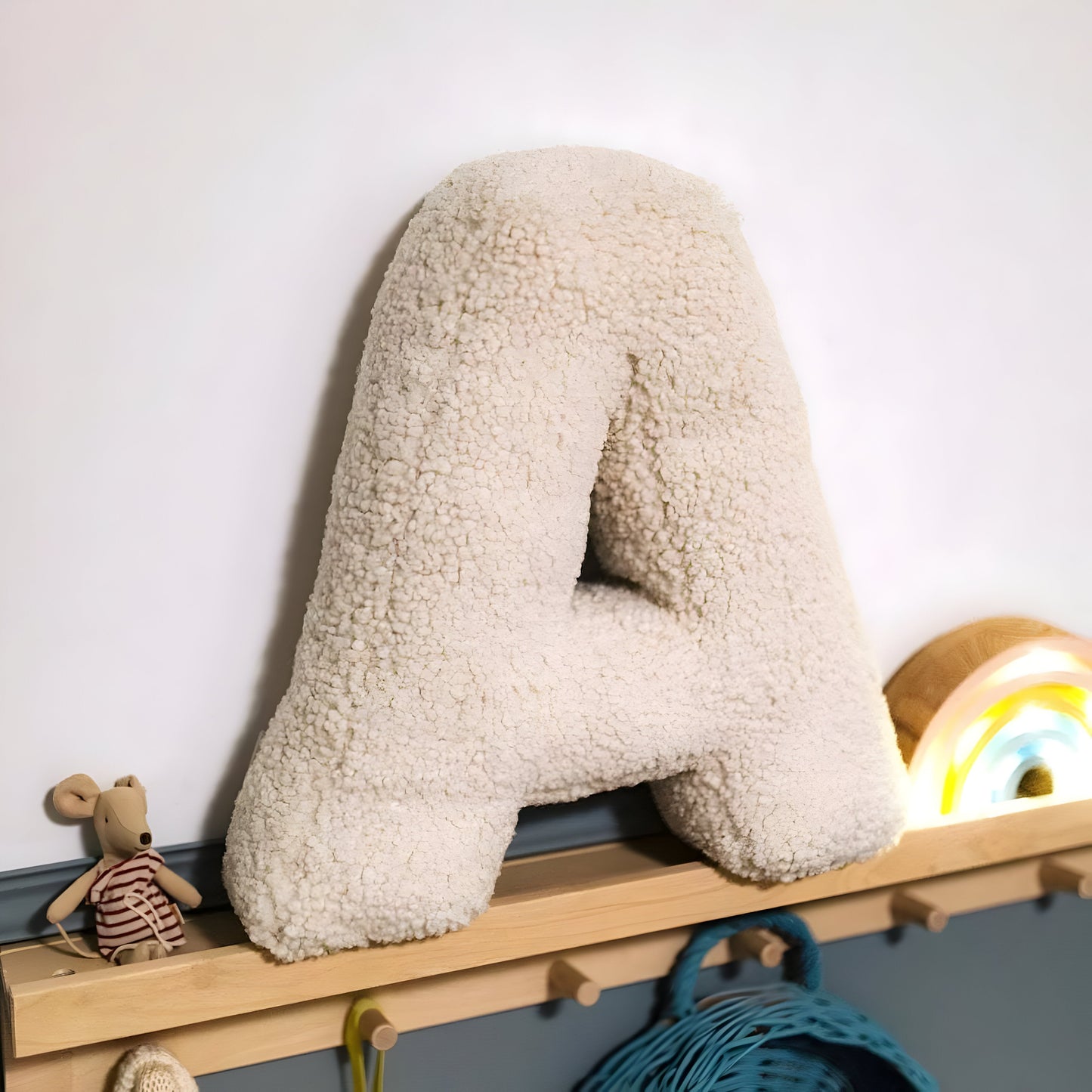Personalised Plush Letter Pillow Soft Alphabet Cushion Decor