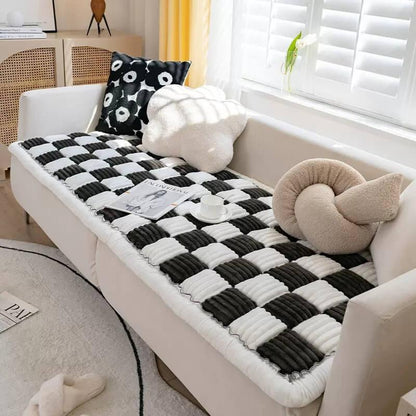 Plush Chenille Pet Couch Cover Furniture Protector