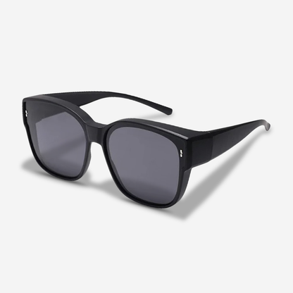 Polarized Fit Over Sunglasses UV400 Glare Protection Eyewear For Prescription Glasses